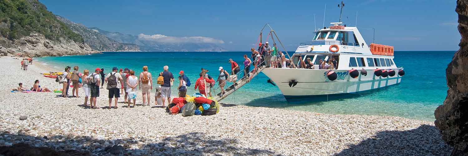 Routes by motor ship Sardinia